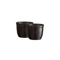 Emile Henry - Forma na pečenie Ramekin 2 ks č.10 - Čierna Emile Henry - Forma na pečenie Ramekin 2 ks č.10 - Čierna