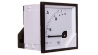 Analógový doskový ampérmeter 25/50A 72x72mm Analógový doskový ampérmeter 25/50A 72x72mm