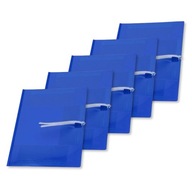 Modrý plastový priečinok A4 na 5x dokumenty A4