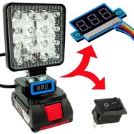 LAMPA PRE BOSCH 18V s meračom napätia LAMPA PRE BOSCH 18V s meračom napätia