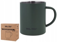 Nerezový turistický vojenský termohrnček MIL-Tec 450 ml zelený Nerezový turistický vojenský termohrnček MIL-Tec 450 ml zelený