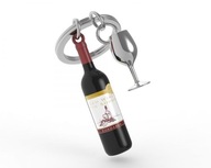 Prívesok na kľúče na fľašu vína MTM