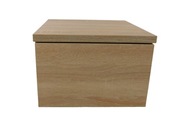 Závesný stolík AVA, Dub sonoma, 30 cm, mat Závesný stolík AVA, Dub sonoma, 30 cm, mat