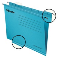 Závesné priečinky ESSELTE CLASSIC (25 ks) modré.