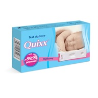 Quixx tanierový tehotenský test 25 mlU/ml 12 kusov Quixx tanierový tehotenský test 25 mlU/ml 12 kusov
