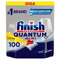 Finish kapsule do umývačky riadu QUANTUM LEMON, 100 ks.