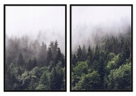OBRAZOVÉ PLAGÁTY V RÁME 53x73cm Lesnícky diptych P752 OBRAZOVÉ PLAGÁTY V RÁME 53x73cm Lesnícky diptych P752