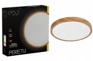 PERETI LED STROPNÉ LAMPA 18W 3000K IP44 DREVENÝ PRSTENEC EDO PERETI LED STROPNÉ LAMPA 18W 3000K IP44 DREVENÝ PRSTENEC EDO