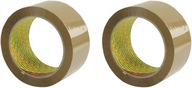 Hnedá baliaca páska Scotch 66 m x 50 mm x 2 kusy Hnedá baliaca páska Scotch 66 m x 50 mm x 2 kusy