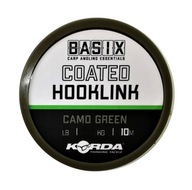 Korda Basix Coated Hooklink Braid 18lb 10m Cam Korda Basix Coated Hooklink Braid 18lb 10m Cam