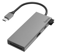 MULTIPORTOVÝ ADAPTÉR 5V1 USB-C TO HDMI USB-A ČÍTAČKA USB-C 100W MULTIPORTOVÝ ADAPTÉR 5V1 USB-C TO HDMI USB-A ČÍTAČKA USB-C 100W