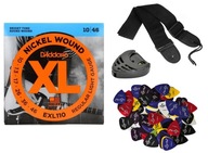 PROMO-STRUNY PRE GITARU D'ADDARIO EXL110 + PRÍSLUŠENSTVO PROMO-STRUNY PRE GITARU D'ADDARIO EXL110 + PRÍSLUŠENSTVO