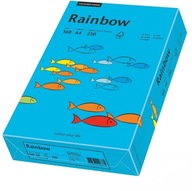 Farebný papier Rainbow A4 160g 250k modrý R87