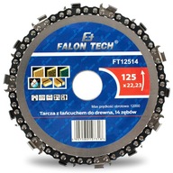 REŤAZOVÝ KOTOUČ NA DREVENÝ STROMČEK 125mm 14T REŤAZOVÝ KOTOUČ NA DREVENÝ STROMČEK 125mm 14T