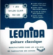 SAVAREZ LEONIDA 530 Struny pre klasickú gitaru SAVAREZ LEONIDA 530 Struny pre klasickú gitaru
