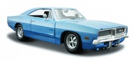 Kompozitný model Dodge Charger R/T 1/25 modrý Kompozitný model Dodge Charger R/T 1/25 modrý
