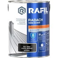 Farba na strechu RAFIL RADACH 5l čierna RAL 9005.