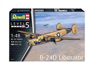 PLASTOVÝ MODEL LIETADLA B-24D LIBERATOR 1/48