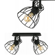 ALANO čierne drôtené stropné svietidlo TK Lighting ALANO čierne drôtené stropné svietidlo TK Lighting