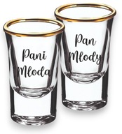 Cheat poháre ZLATÉ 15ml svadobné pani Mr.Witness Svedkyňa Cheat poháre ZLATÉ 15ml svadobné pani Mr.Witness Svedkyňa