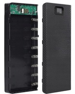 Puzdro PowerBank 8x 18650 2xUSB USB C ZLOŽENÉ