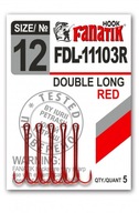 Fanatik Háčik FDL-11103R-12 5ks Double Long Red Fanatik Háčik FDL-11103R-12 5ks Double Long Red