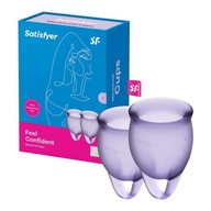 Menštruačné kalíšky Satisfyer Feel Confident Menštruačné kalíšky Satisfyer Feel Confident