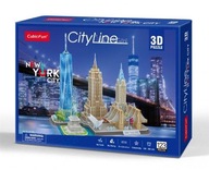 3D PUZZLE CITYLINE NEW YORK CITY, DANTE