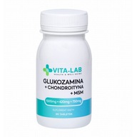VITA-LAB GLUKOZAMÍN + CHONDROITÍN + MSM 90 tab. VITA-LAB GLUKOZAMÍN + CHONDROITÍN + MSM 90 tab.
