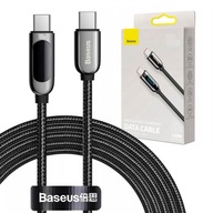 BASEUS RÝCHLY KÁBEL USB-C / USB-C VÝKONNÝ 100W 1m