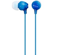 Modré slúchadlá Sony MDR-EX15LP