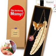 Darček Deň matiek, máme knihu Tab 3d Tab Butterfly Golden Feather