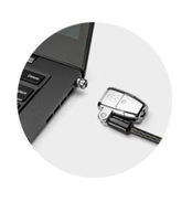 Kľúčový zámok na notebook ClickSafe 2.0 3 v 1 Kľúčový zámok na notebook ClickSafe 2.0 3 v 1