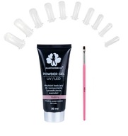 Akrylový gél 30 ml + formy + štetec Akrylový gél 30 ml + formy + štetec