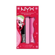 Sada očných liniek NYX Vivid Liner Duo: matná čierna, plameniak ružová Sada očných liniek NYX Vivid Liner Duo: matná čierna, plameniak ružová