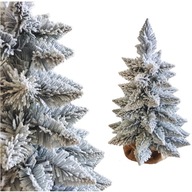 60 cm Mini vianočný stromček FROSTED TATRANSKÉ BOROVICE PREMIUM s jutou + stojan