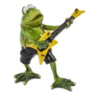Dekoratívna figúrka gitarovej žaby - výška 16