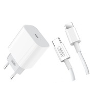 RÝCHLA SIEŤOVÁ NABÍJAČKA USB-C 18 W + KÁBEL USB-C SUPER RÝCHLA A ÚČINNÁ RÝCHLA SIEŤOVÁ NABÍJAČKA USB-C 18 W + KÁBEL USB-C SUPER RÝCHLA A ÚČINNÁ