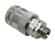 Hydraulická rýchlospojka, zásuvka M18x1,5, vonkajší závit EURO PUSH-PULL ( Hydraulická rýchlospojka, zásuvka M18x1,5, vonkajší závit EURO PUSH-PULL (
