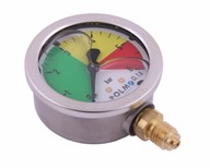 Glycerínový manometer M63 0-6 bar M12x1,5 POLMO Glycerínový manometer M63 0-6 bar M12x1,5 POLMO