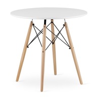 Moderný škandinávsky stolík ETT do obývačky, 80 cm