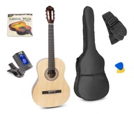 KLASICKÁ GITAROVÁ 4/4 STRUNOVÁ SÚPRAVA PÁSKOV NA TUNER