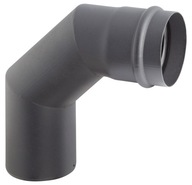 Pevné koleno 90° SPKP fi 80mm pre peletové kachle Pevné koleno 90° SPKP fi 80mm pre peletové kachle