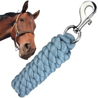 Postroj na HORSE York Meg BLUE na karabínku z alpaky 220cm Postroj na HORSE York Meg BLUE na karabínku z alpaky 220cm