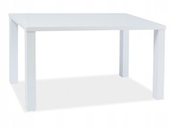 RONALD biely lakovaný MDF stôl 120x80 cm HALMAR