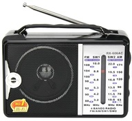 PRENOSNÉ RÁDIO Mini Small FM AM s batériami R20
