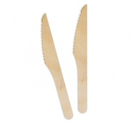 Ekologické drevené nože 100ks na akcie LACNO