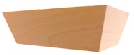 Drevené uhlové nábytkové nohy 215x130 H65mm Drevené uhlové nábytkové nohy 215x130 H65mm
