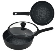 Panvica 24 cm s pokrievkou DIAMANTOVÁ GAS INDUCTION Panvica 24 cm s pokrievkou DIAMANTOVÁ GAS INDUCTION