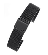 JK IPBLACK sieťovaný náramok, čierny, 10 mm JK IPBLACK sieťovaný náramok, čierny, 10 mm